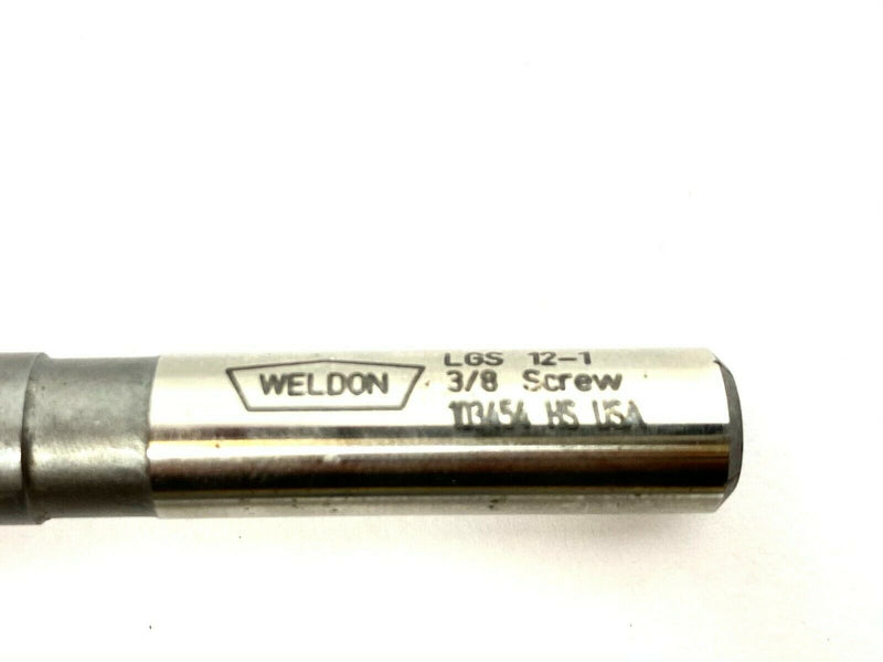 Weldon LGS12-1 Solid Pilot Counterbore HSS 19/32" Dia. 7/8" LOC 3/8" Pilot - Maverick Industrial Sales