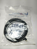 L-Com CAA-90RMICB-5M Angled USB Cable, Straight A Male / Angled Micro B Male, 5M - Maverick Industrial Sales