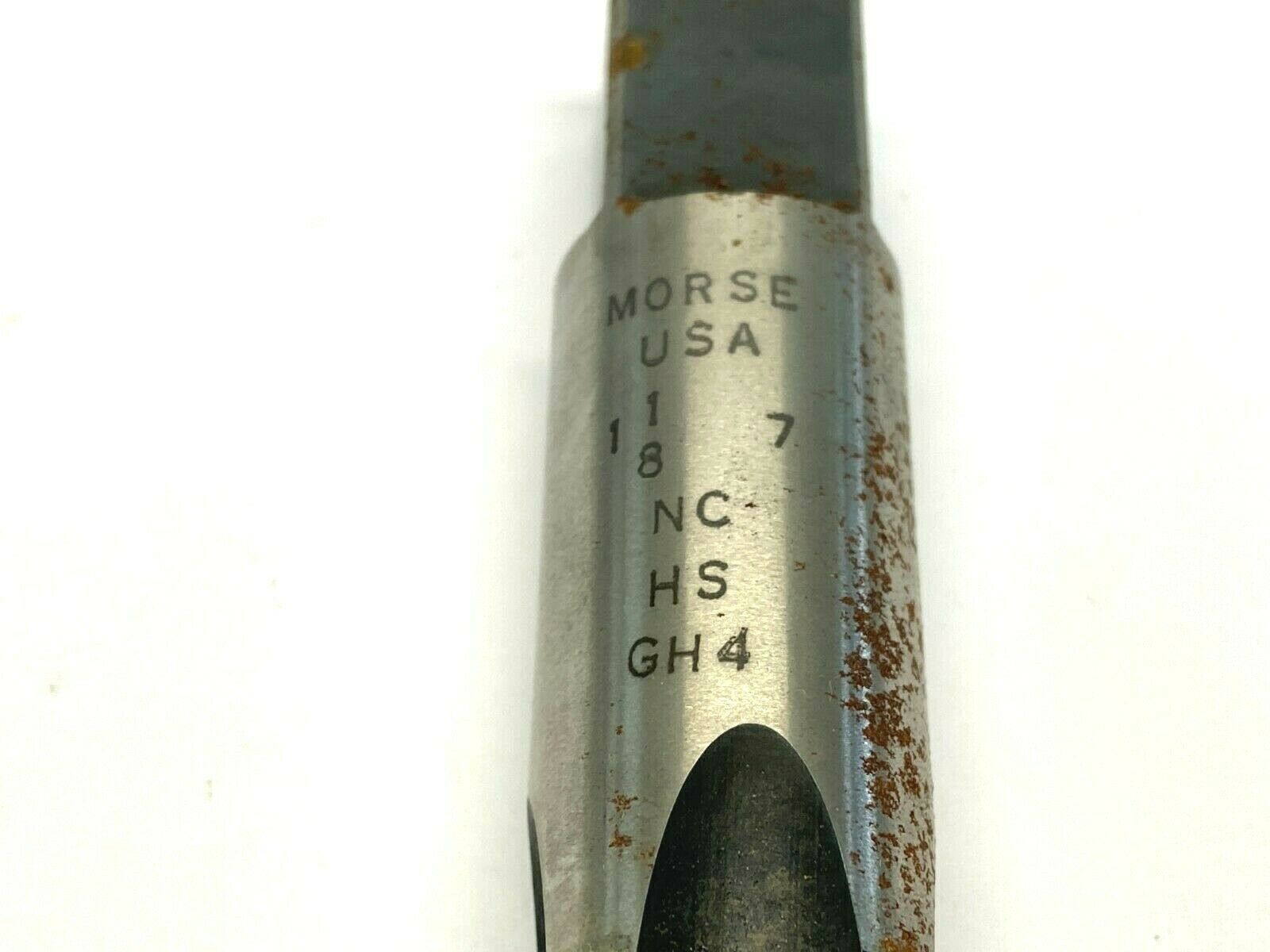 Morse Cutting Tools 2046 HHS Hand Tap Bottom Style 4 Flute 1-1/8"-7 NC HS GH4 - Maverick Industrial Sales
