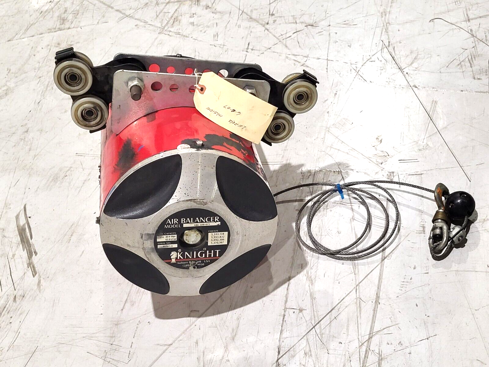 Knight KBA 350-073 Air Balancer 100PSI 350lb Capacity - Maverick Industrial Sales