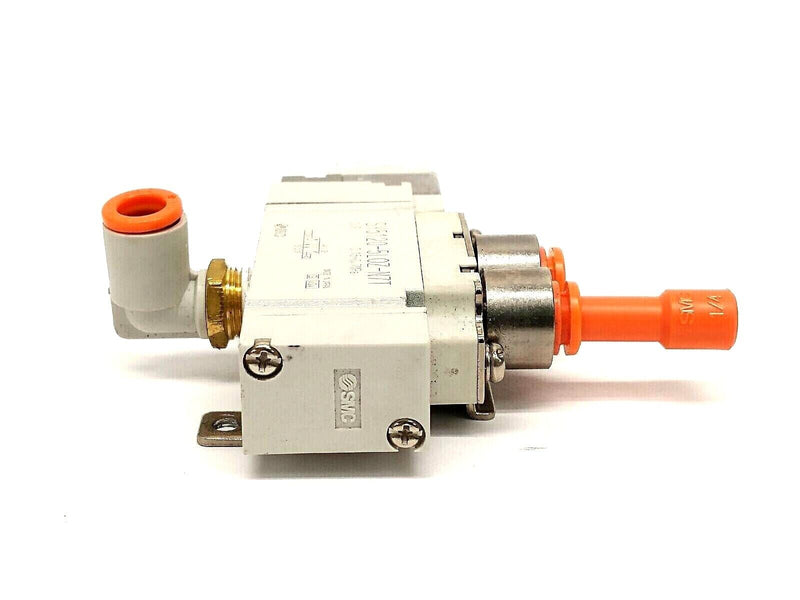 SMC SY5120-5LOZ-N7T 5-Port 2-Position Single Solenoid Valve 1/4" NPTF 24VDC - Maverick Industrial Sales