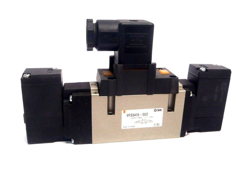 SMC VFS3410-5DZ Solenoid Valve 0.1~1.0MPa [G][RU] DC 21-26V - Maverick Industrial Sales