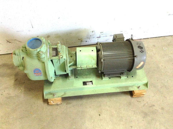 Enpo-Cornell Crown SB19 Pump and Motor 3COVE-AP05F-003, 3COVD-0005-002 7-1/2 HP - Maverick Industrial Sales