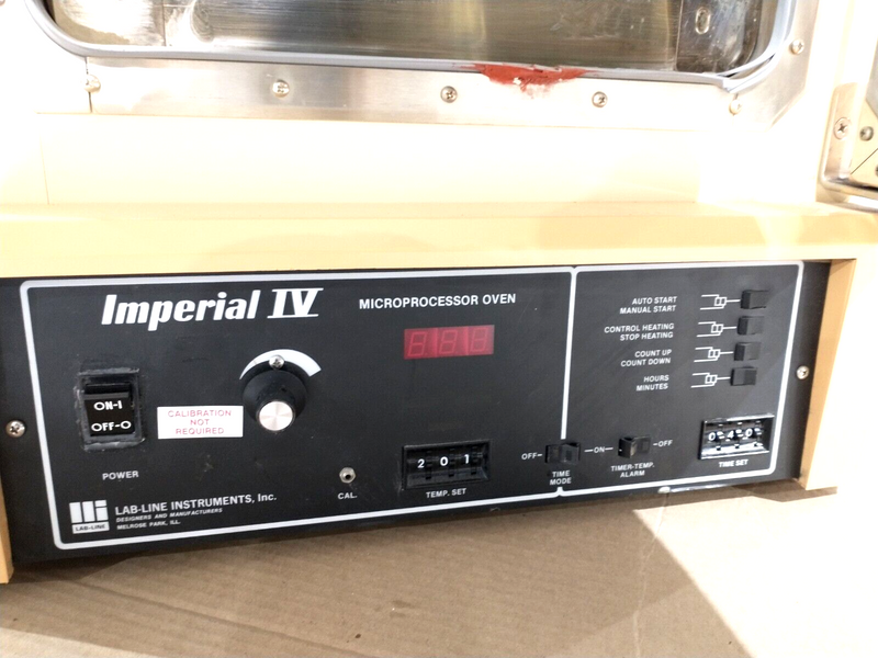 Lab-Line 3490M Imperial IV Ultra-Clean "100" MicroProcessor Oven 1900W 15A 120V - Maverick Industrial Sales