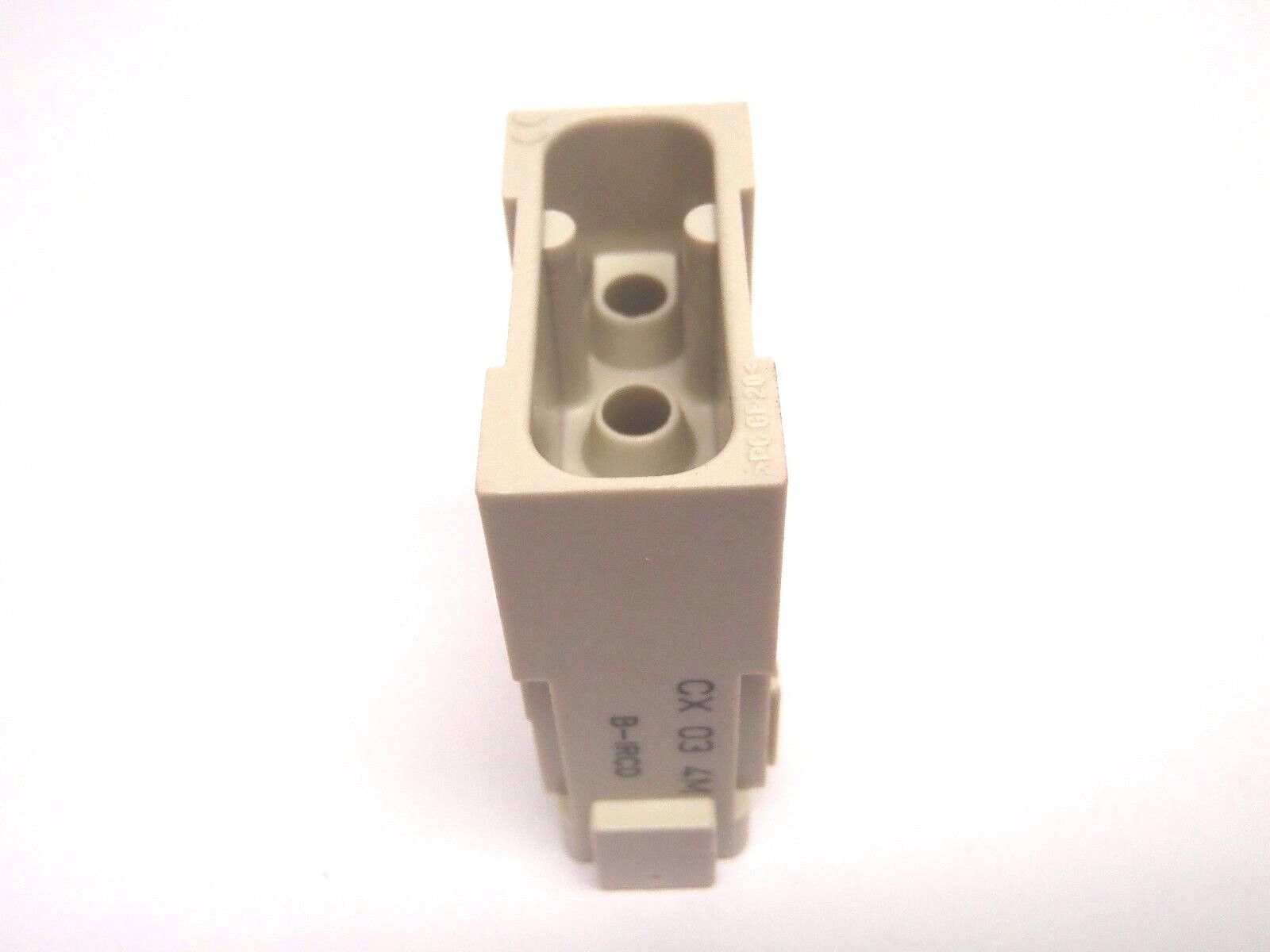 MIXO CX-03-4M Male 40A Module Male Rectangular Insert 3 pin - Maverick Industrial Sales