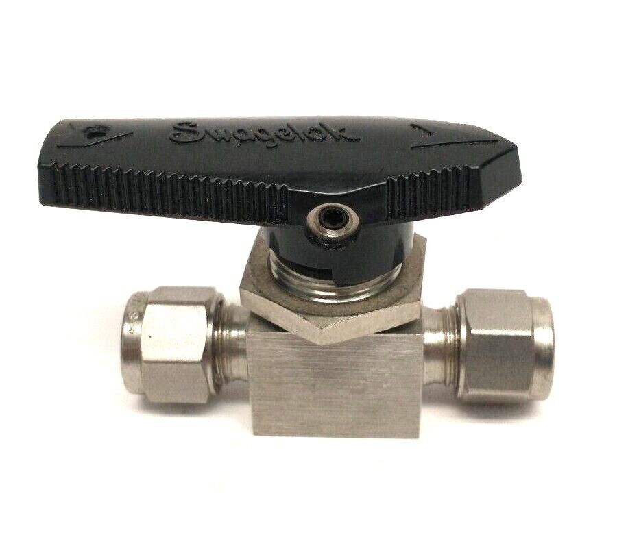 Swagelok SS-43GS8MM SS 1-Piece 40G Series Ball Valve 1.5Cv 8mm Tube Fitting - Maverick Industrial Sales