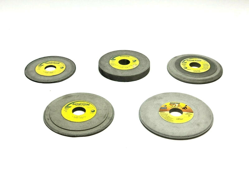 Norton 32A80-I8VBE Grinding Wheels 1-1/4" Bore 3600 RPM LOT OF 5 - Maverick Industrial Sales