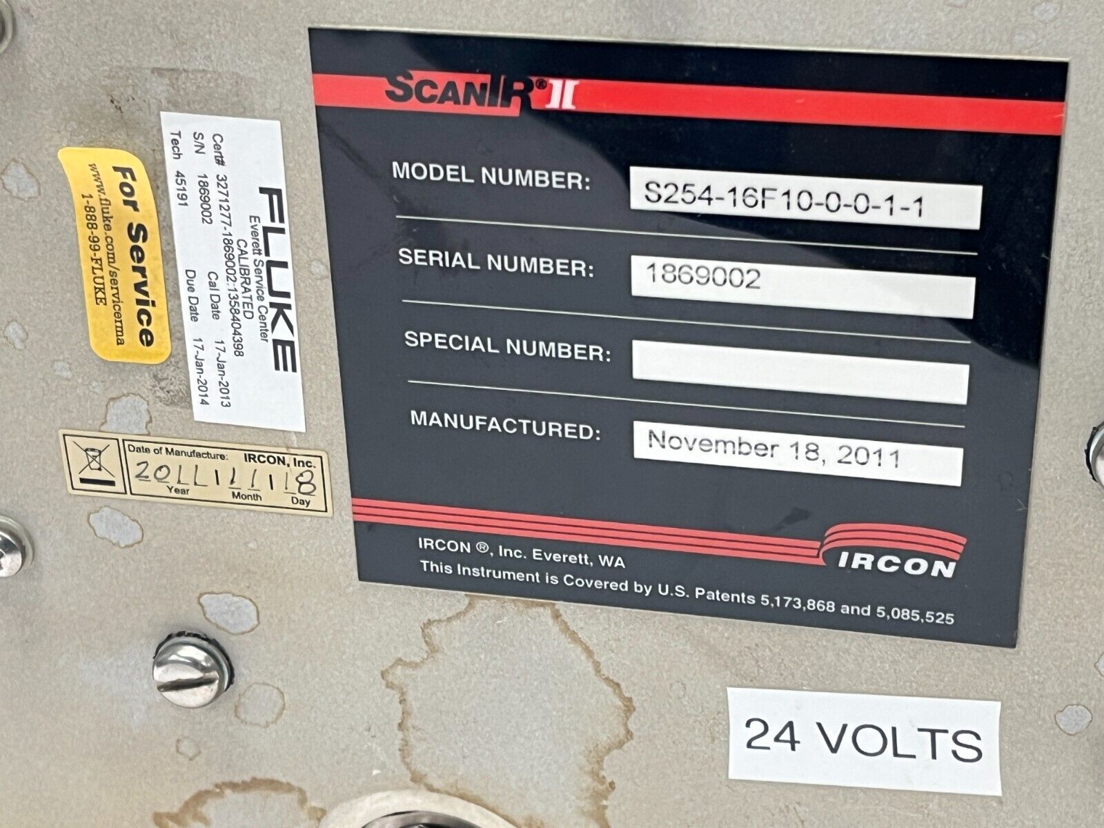 Ircon S254-16F10-0-0-1-1 ScanIR II Infrared Thermometer & Thermal Imaging System - Maverick Industrial Sales