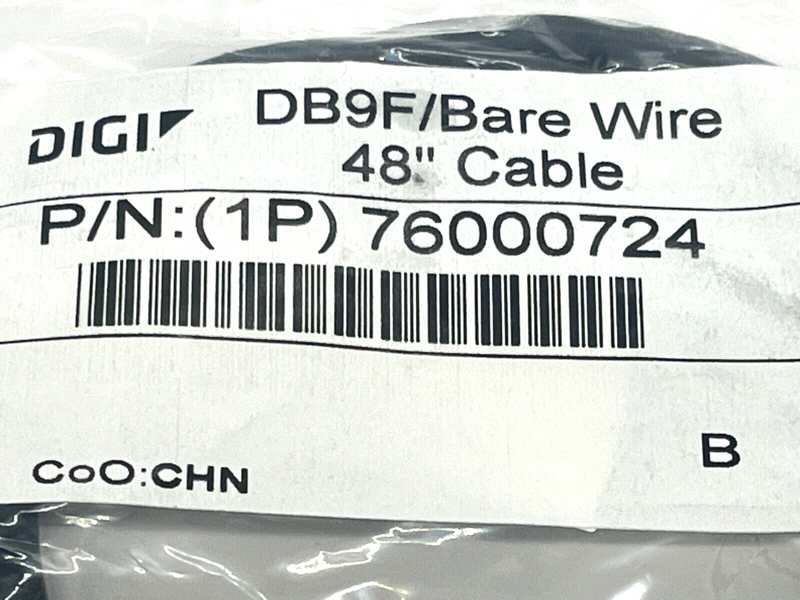 Digi 76000724 DB9F to Flying Leads 48" Cable Length - Maverick Industrial Sales