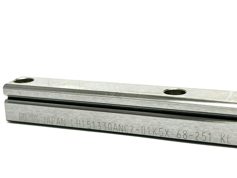 NSK 68-251KL Linear Bearing Guide Block w/ LH151330ANC2-01K5X Guide Rail 1330mm - Maverick Industrial Sales