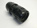 Transair C311 Pipe-To-Pipe Black Connector Union - Maverick Industrial Sales