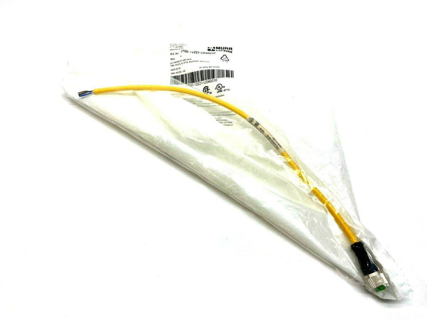 Murr Elektronik 7700-12221-U040030 M12 Female to Flying Leads 0,3m 250V ACDC - Maverick Industrial Sales