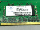 Nanya NT256T64UH4A0F-5A RAM Memory 256MB PC2-3200U 1RX16 LOT OF 2 - Maverick Industrial Sales