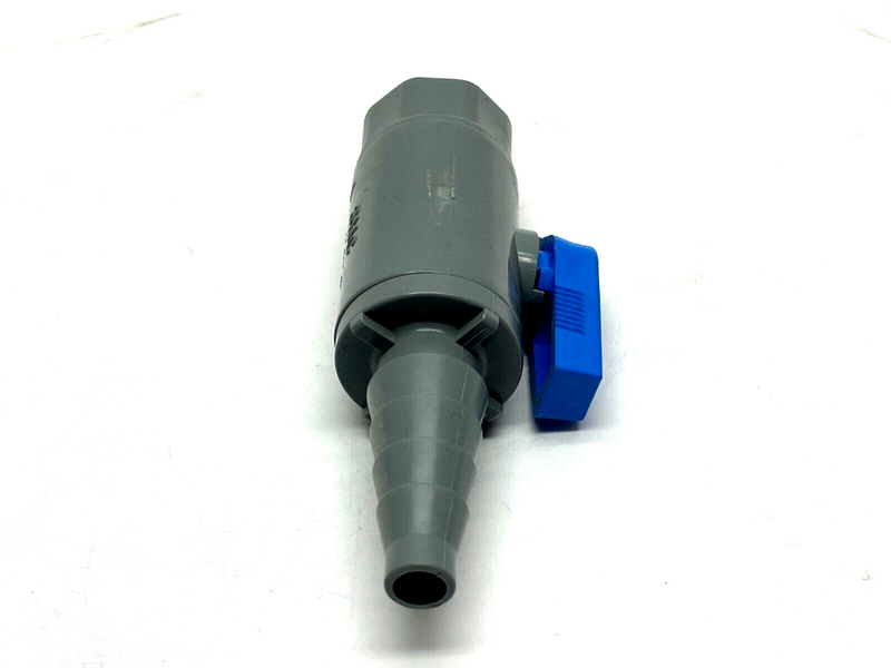 SMC PVC Ball Valve 3/8" FPT x 3/8 to 5/8 Barb - Maverick Industrial Sales