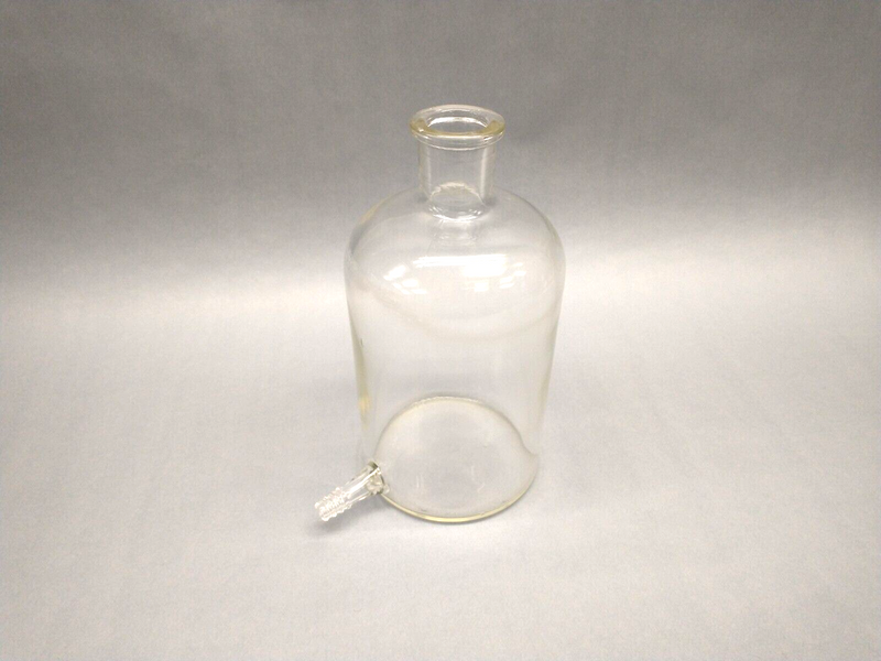 Glass Apothecary Jar With Lid, 5Dia