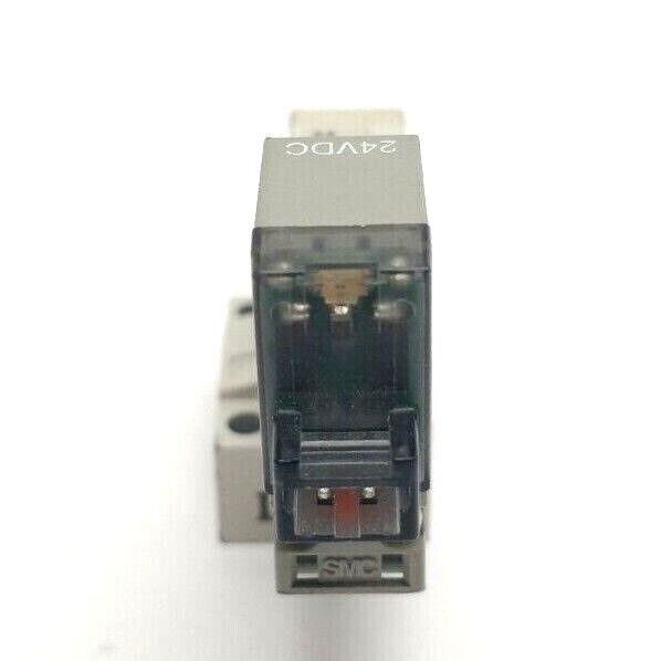 SMC SYJ324-5LOZ-M5 3-Port 2-Position Solenoid Valve M5 Base Mounted 24VDC - Maverick Industrial Sales