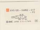 SMC SY5120-5WOZ-01T-F2 Single Solenoid Valve - Maverick Industrial Sales