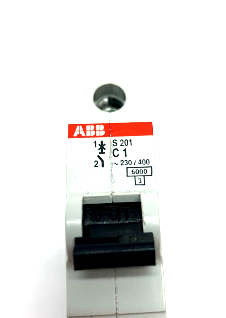 ABB S201-C1 Miniature Circuit Breaker 2CDS251001R0014 - Maverick Industrial Sales