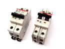 Set of (2) ABB Circuit Breakers W/ (1) S202UP-K15A & S202U-K15A - Maverick Industrial Sales