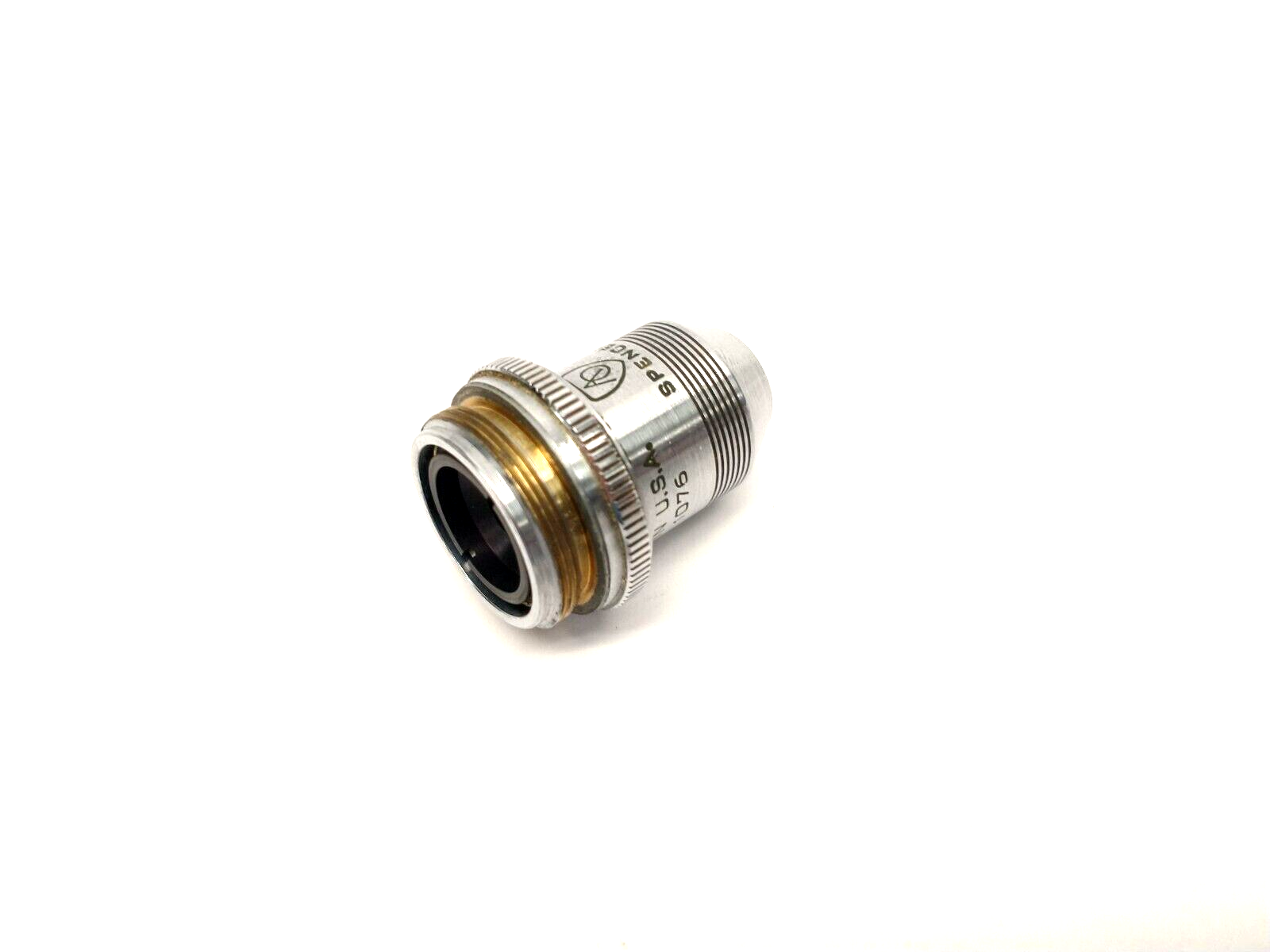American Optical 1076 Microscope Objective Lens 10x N.A. .25 - Maverick Industrial Sales