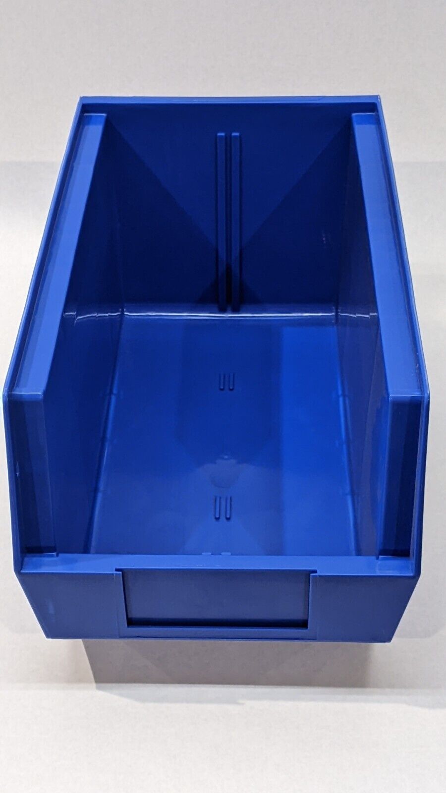 QUS240BL | Quantum Storage Ultra Stack & Hang Storage Bin LOT OF 12 - New - Maverick Industrial Sales