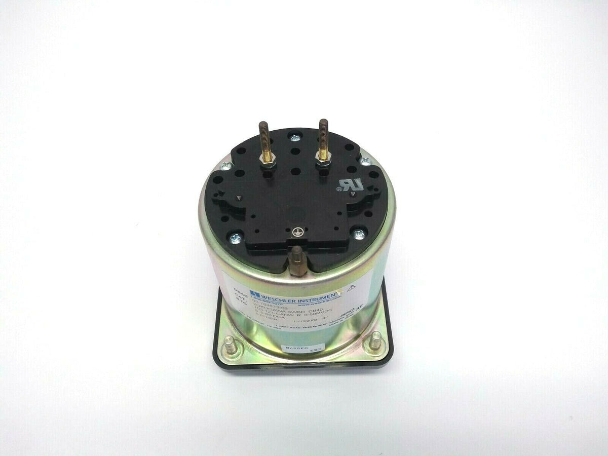 Swbd Panel Yokogawa 103-121-CANW SWBD DB40 0-50MVDC Switchboard DC Analog Panel M