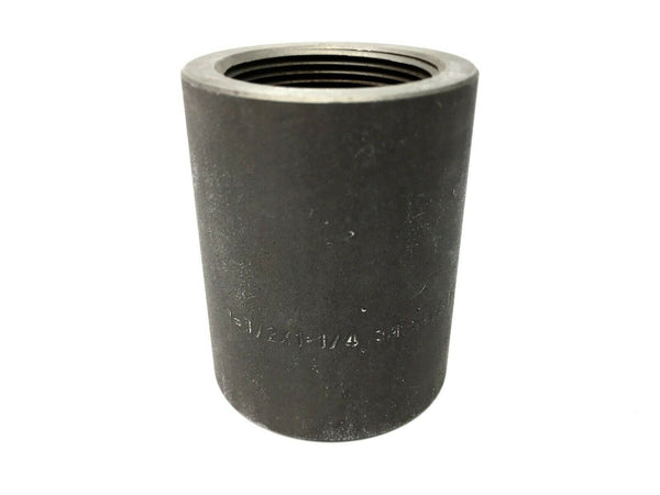 Reducer Pipe Coupling 1-1/2" to 1-1/4" Threads Forged Steel - Maverick Industrial Sales