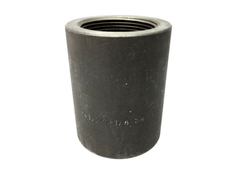 Reducer Pipe Coupling 1-1/2" to 1-1/4" Threads Forged Steel - Maverick Industrial Sales