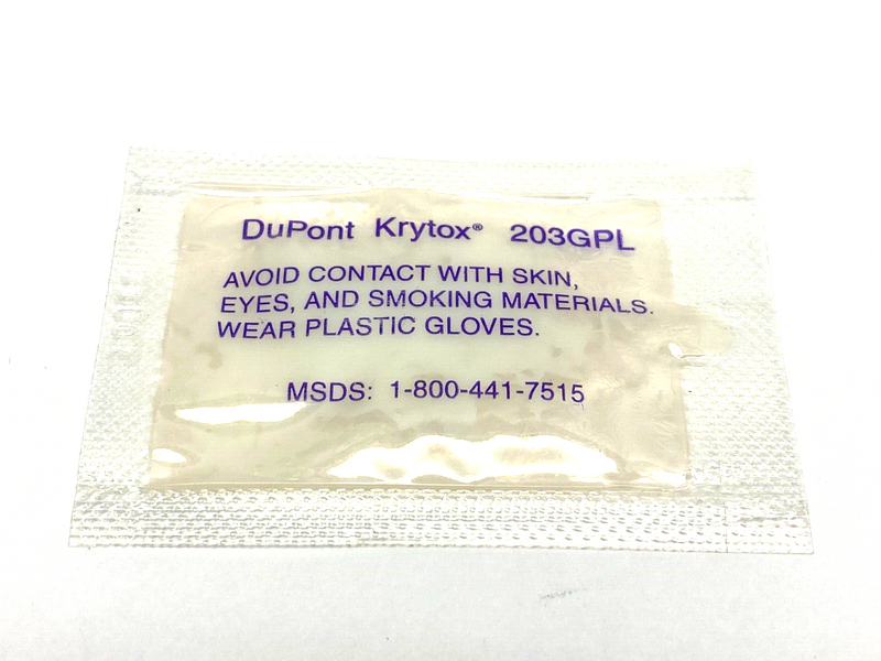 Graco 84/0200-K3/11 DuPont Kryotox High Vacuum Assembly Lubricant 203GPL - Maverick Industrial Sales