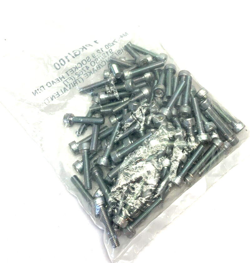 MKCS04C0209ZPKG M4-.7x20 12.9 Socket Head Cap Screws DIN 912/ISO BAG OF 100 - Maverick Industrial Sales