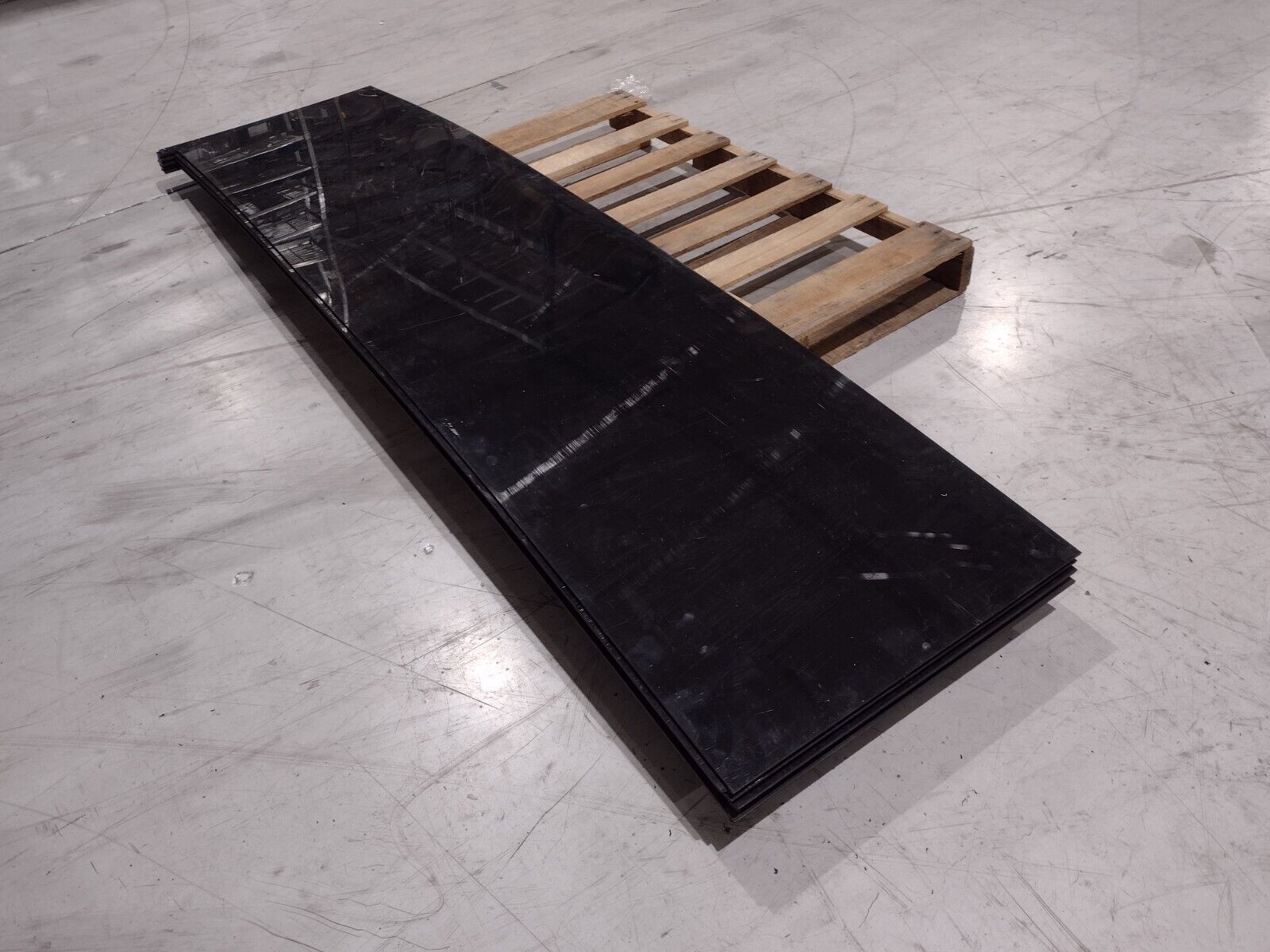 ABS Sheet, Black 0.29 x 48 x 96 (Lot of 6) with 0.29 x 23 x 96 (Lot of 7) - Maverick Industrial Sales