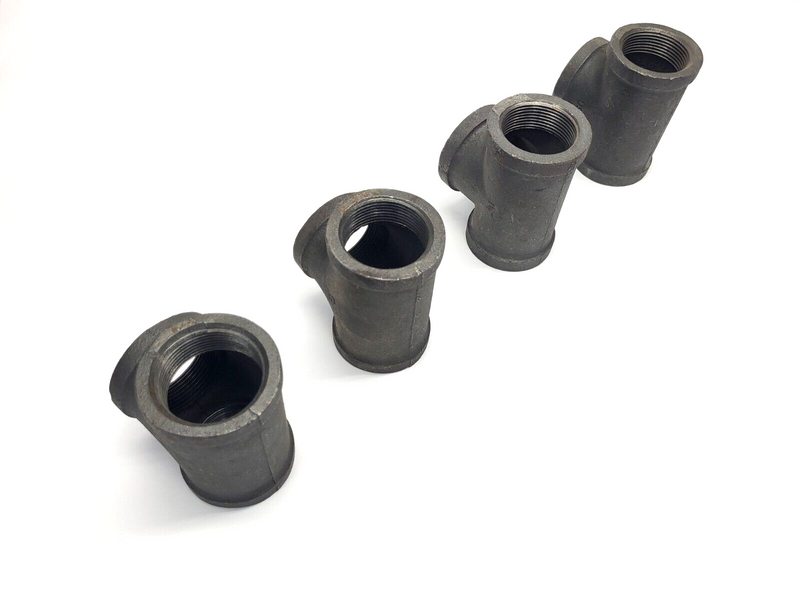 Unbranded SCH 40 1-1/2" Tee Black LOT OF 4 - Maverick Industrial Sales