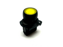 Allen Bradley 800FP-LF5 Momentary Pushbutton Yellow w/ 800F-N5Y Ser. A Lamp - Maverick Industrial Sales