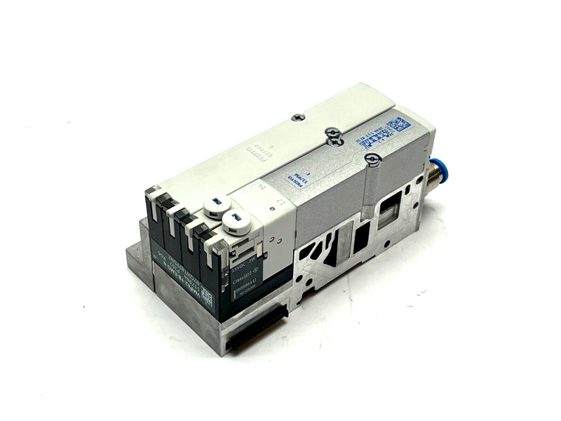 Festo VMPA2-M1H-E-PI Solenoid Valve Manifold Assembly VMPA2-FB-EMG-4 - Maverick Industrial Sales