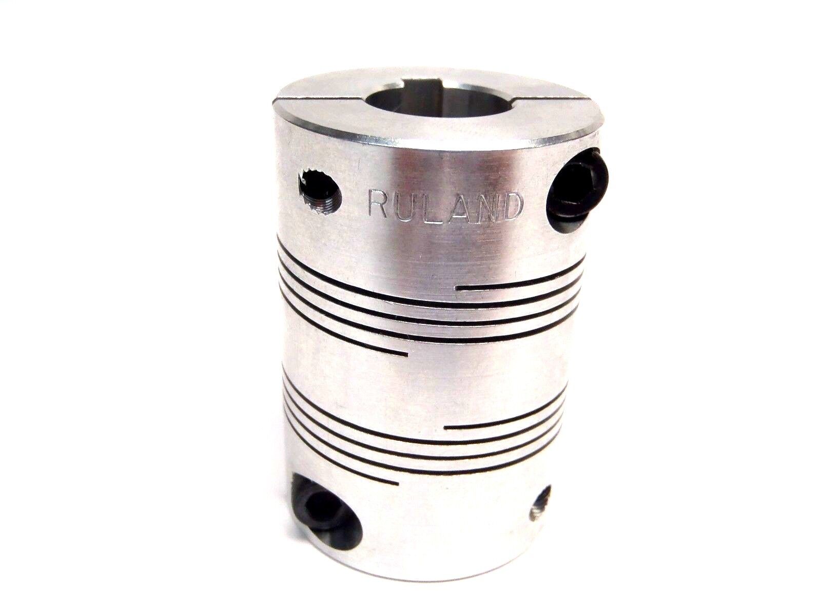 Ruland FCMR38-17-17-A 17x17mm Six Beam Aluminum Coupling 38.1mm OD 57.2mm L - Maverick Industrial Sales