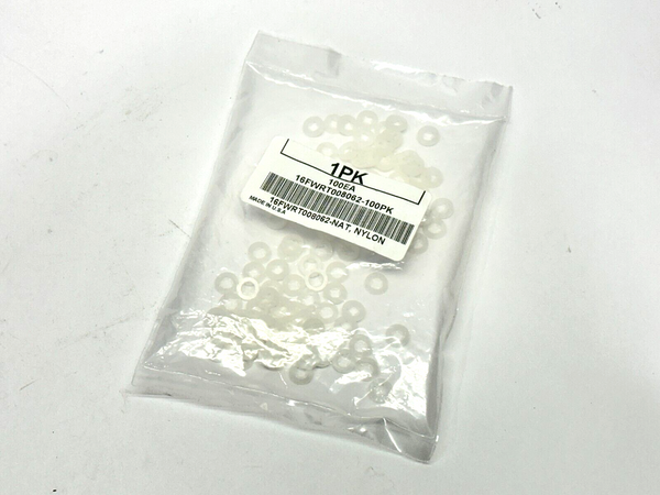 Essentra 16FWRT008062 Retaining Washer For #8 Screw Natural Nylon PKG OF 100 - Maverick Industrial Sales