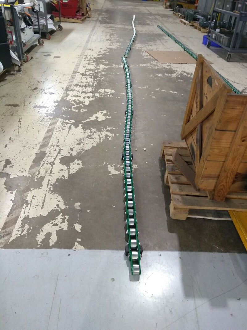 Siemens Dematic 80mm Pitch Roller Conveyor Chain 2-3748 20M  250 Links - Maverick Industrial Sales
