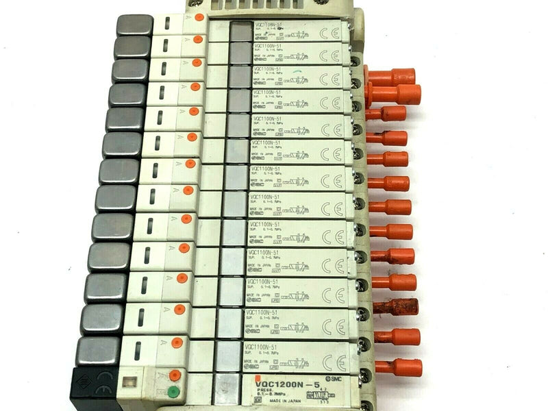 SMC VV5QC11-14C4TD0-BN Manifold Assembly - Maverick Industrial Sales
