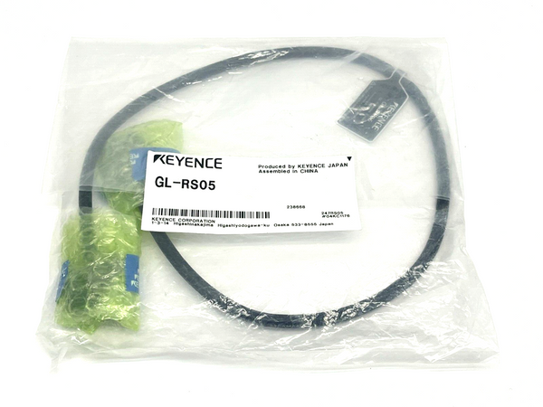 Keyence GL-RS05 Safety Light Curtain Series Connection Cable 0.5m - Maverick Industrial Sales