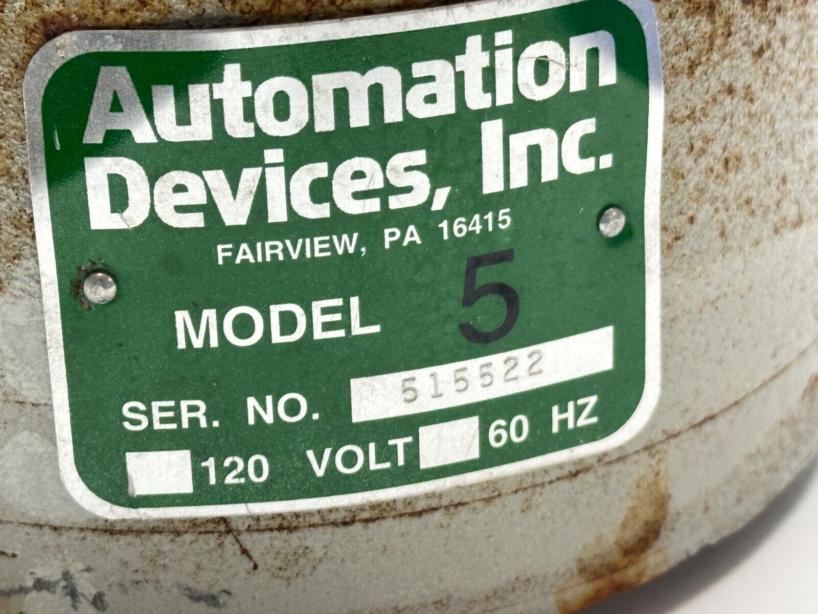 Automation Devices 05CC.1 Model 5 Vibratory Feeder Base Unit w/ 6" V Feeder Bowl - Maverick Industrial Sales