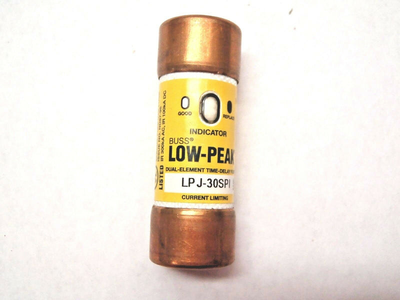 Bussmann LPJ-30SPI  300 VDC, 600 VAC, 30 Amp, Time Delay General Purpose Fuse - Maverick Industrial Sales