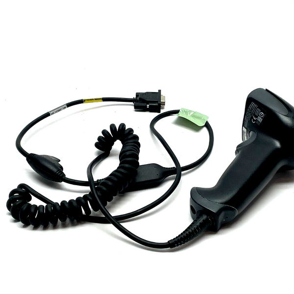 Keyence HR-100 Rev. F Barcode Scanner w/ HR-1C3RC Rev. A Communication Cable