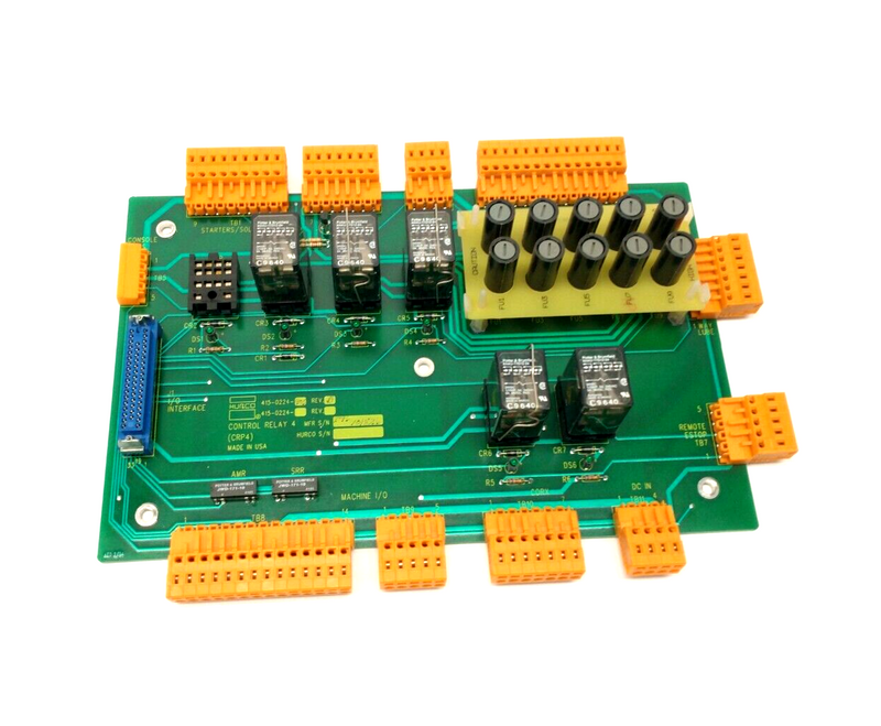 Hurco 415-0224-905 Rev B Control Relay 4 CRP4 Circuit Board 414-0224-005 - Maverick Industrial Sales