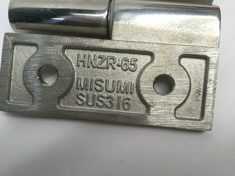 Misumi HNZR-65 Detachable Hinge HNZR65 SUS316 - Maverick Industrial Sales