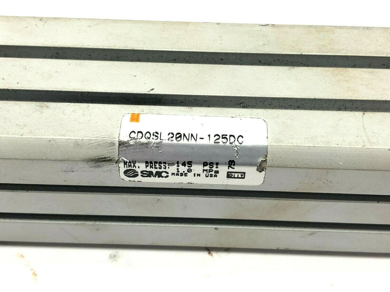 SMC CDQSL20NN-125DC Compact Cylinder 20mm Bore 125mm Stroke - Maverick Industrial Sales