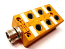 Turck VB 60.5-CS19 Eurofast Multi Port Junction Block 6 Ports - Maverick Industrial Sales