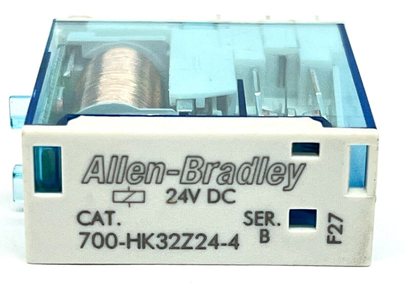 Allen Bradley 700-HK32Z24-4 Ser B Relay w/ 700-HN122 Ser A Base - Maverick Industrial Sales