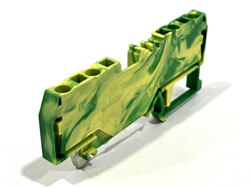 WAGO 280-837 Terminal Block 4-Conductor Green-Yellow - Maverick Industrial Sales