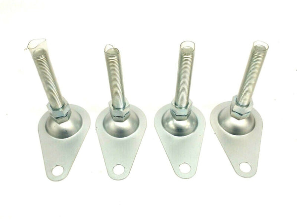 MiSUMi FJKN16-100 Fixed Adjustment Pads Anchor Bolt Leveling Mounts LOT OF 4 - Maverick Industrial Sales