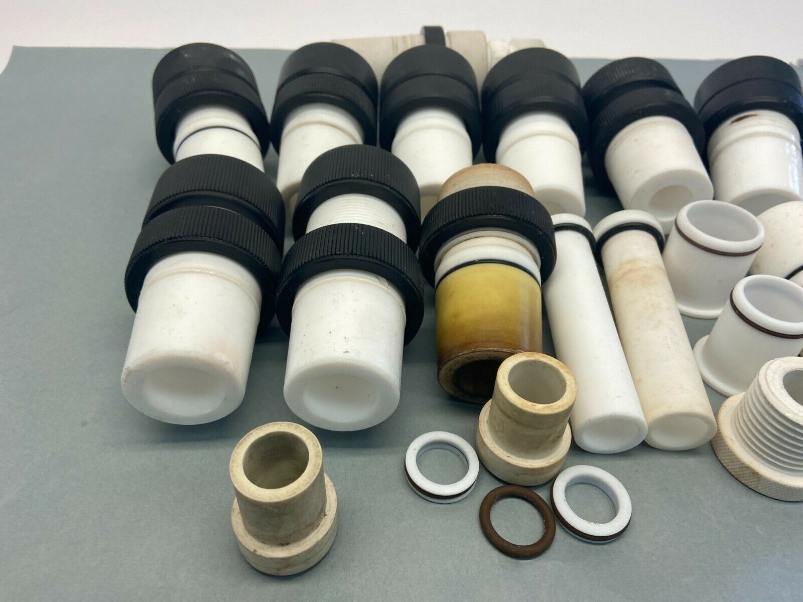 Clemglass PTFE Stirrer Bearing LOT OF Various Sizes 19-30mm ID - Maverick Industrial Sales